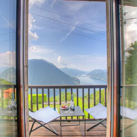 Casa Angelina Panoramica - Monte Bre - Happy Lägenhet *