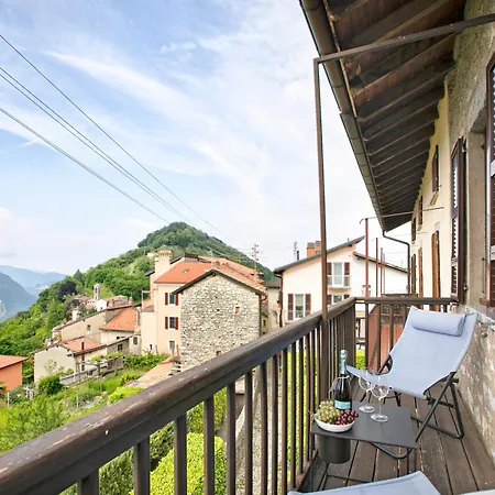 Casa Angelina Panoramica - Monte Bre - Happy Lägenhet